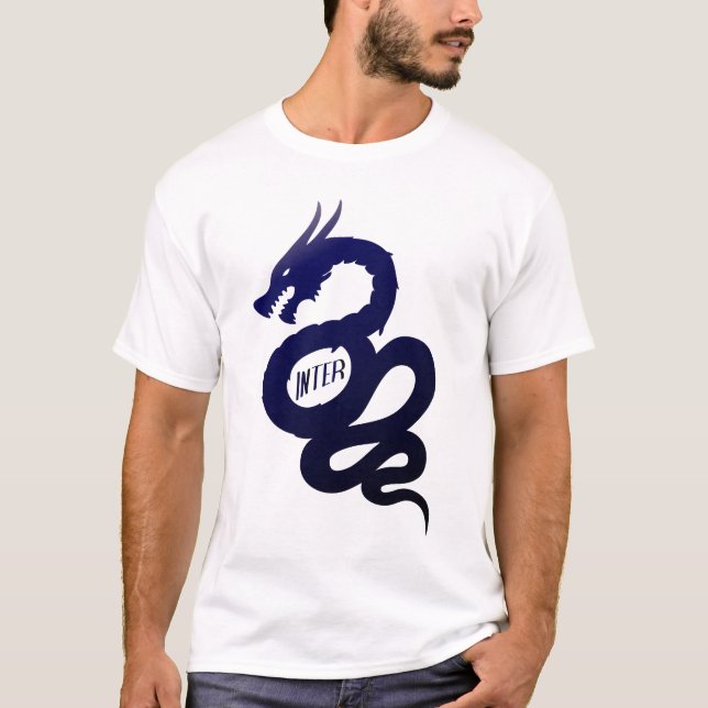 Biscione Nerazzurro Inter (Visconti crest) T-Shirt (Front)