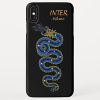 Biscione Nerazzurro, iphone Case (black)