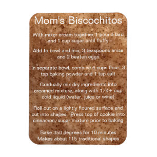 Biscochito New Mexico's official cookie recipe Magnet