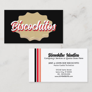 biscochitos business card