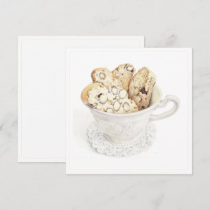 BISCOTTI 5.25" Square Flat Card