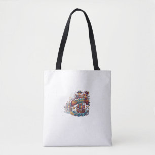 Biscotti Buccaneer – Funny Pirate Cookie T-Shirt Tote Bag