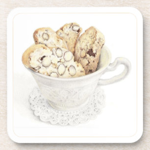 BISCOTTI Hard Plastic Coasters 