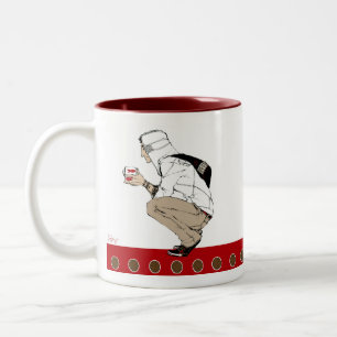 Biscuit Bondings Two-Tone Coffee Mug