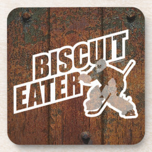 Biscuit Eater (Hockey Goalie) Coaster