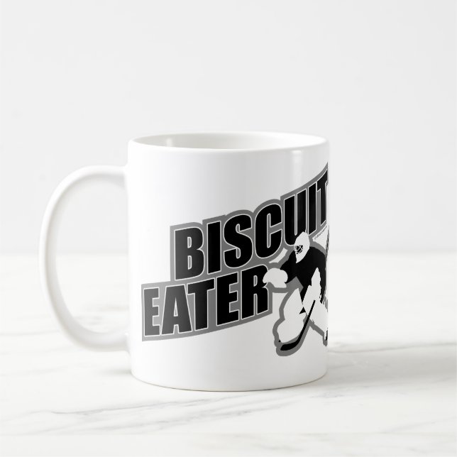 Biscuit Eater (Hockey Goalie) Coffee Mug (Left)