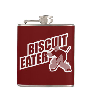 Biscuit Eater (Hockey Goalie) Hip Flask