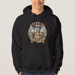 Biscuit Making Kneading Cat Biscuit Making Kneadin Hoodie