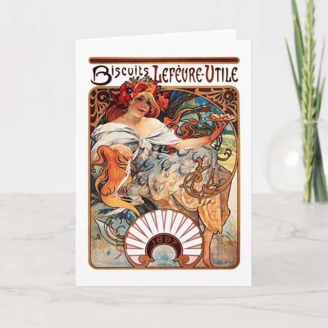 Biscuit, Mucha Card (Front)
