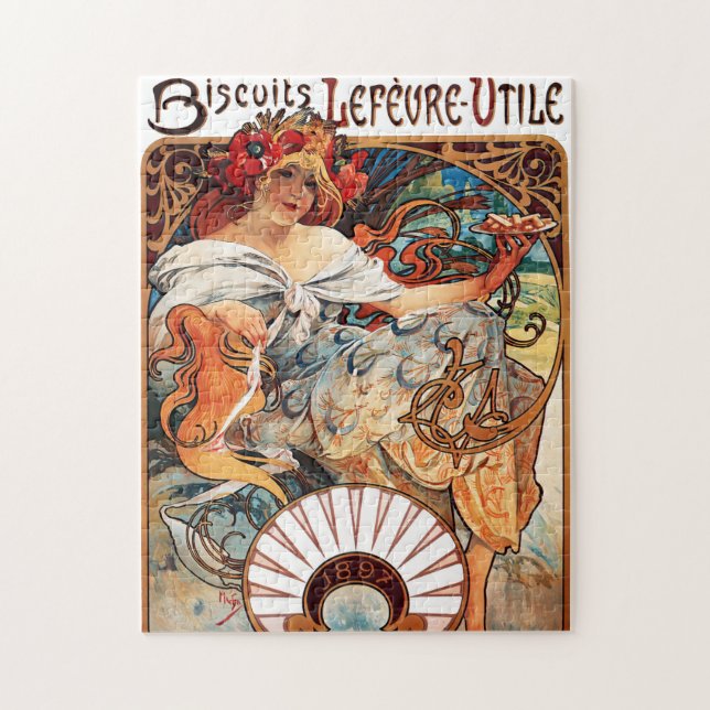 Biscuit, Mucha Jigsaw Puzzle (Vertical)