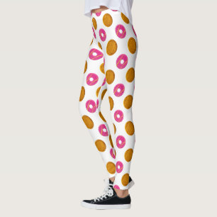 Biscuit Polka Dots Pattern Leggings