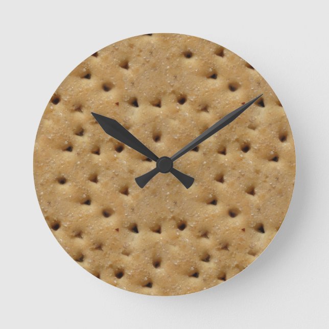 Biscuit Round Clock (Front)