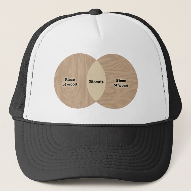 Biscuit Venn Trucker Hat (Front)