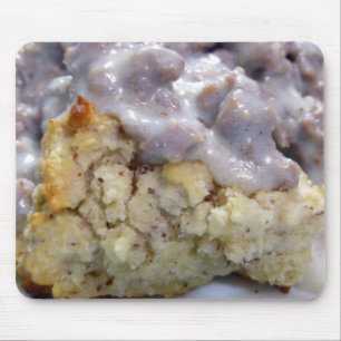 Biscuits & gravy mouse pad