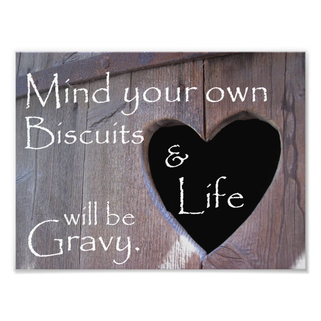 Biscuits & Gravy Poster (Front)
