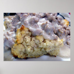 Biscuits & gravy poster
