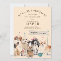Biscuits & Pup Cakes Dog Birthday Party