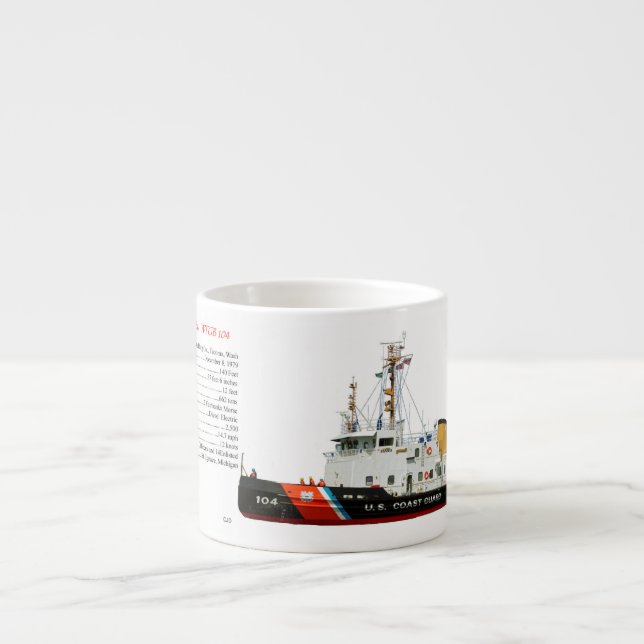 Biscyne Bay espresso mug (Front)