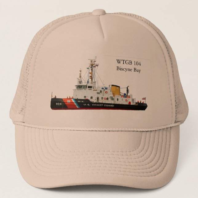 Biscyne Bay trucker hat (Front)