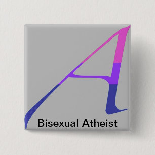 Bisexual Atheist Pin