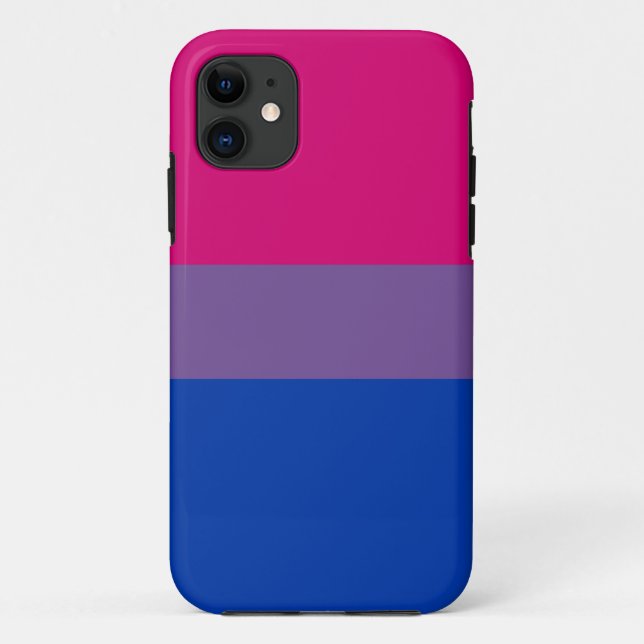 Bisexual Bi Pride Flag Case-Mate iPhone Case (Back)