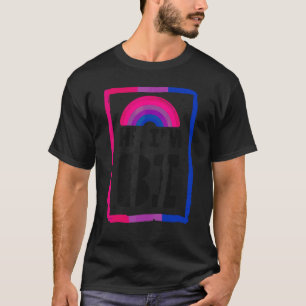Bisexual Bi Pride Flag Hi I'm Bi T-Shirt