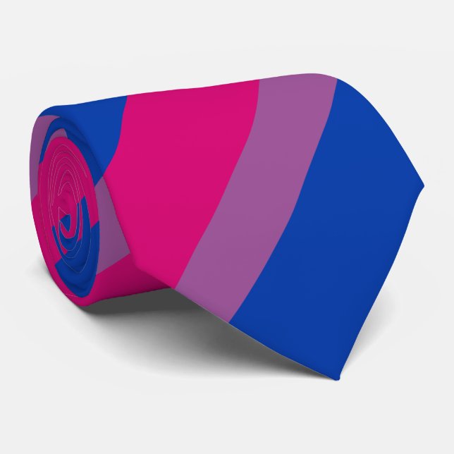 Bisexual Colours Krawatte Tie (Rolled)