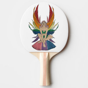 Bisexual Faerie Ping Pong Paddle