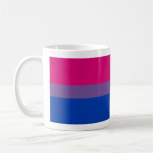 Bisexual flag mug