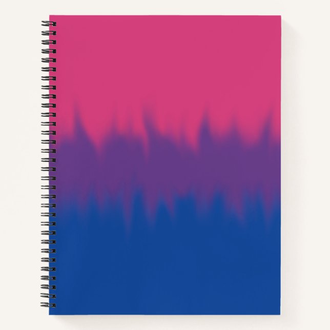 Bisexual Flag Notebook (Front)