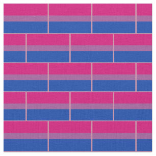 Bisexual Flag & Pride community fashion /gender Fabric