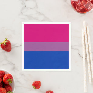 Bisexual Flag & Pride community / gender flag Napkin