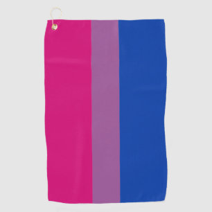 Bisexual Flag & Pride community Golf /gender flag Golf Towel