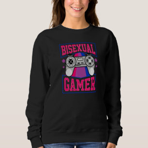 Bisexual Gamer Video Games  Cute Trendy Bi Pride S Sweatshirt