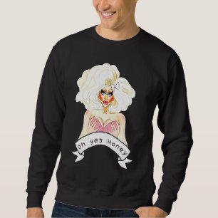 Bisexual Gay Queer Bi Trans Lgbtq Drag Queen Oh Ye Sweatshirt