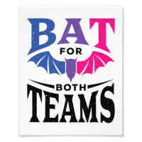 Bisexual Halloween Bat for Both Teams