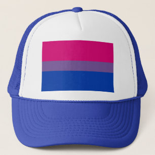 Bisexual LGBT Pride Rainbow Flag Trucker Hat