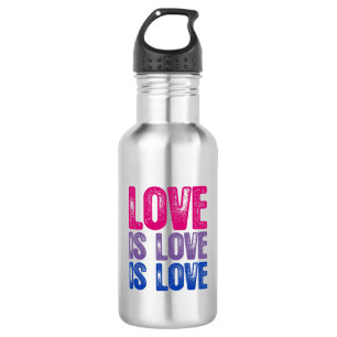 Bisexual Love is Love is Love 532 Ml Water Bottle