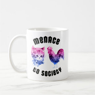 Bisexual Menace to Society Coffee Mug