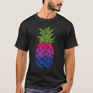 Bisexual Pineapple Bi Pride LGBTQ Pineapple Pride T-Shirt
