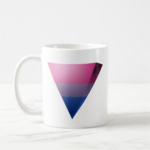 BISEXUAL PRIDE 3D TRIANGLE -.png Coffee Mug