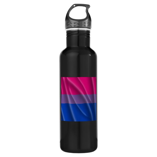 BISEXUAL PRIDE 710 ML WATER BOTTLE (Front)