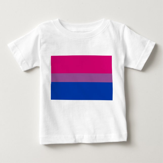 Bisexual Pride (Bi Flag) Baby T-Shirt (Front)