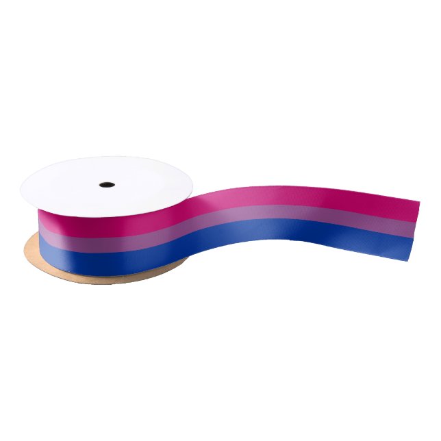 Bisexual Pride (Bi Flag) Satin Ribbon (Spool)