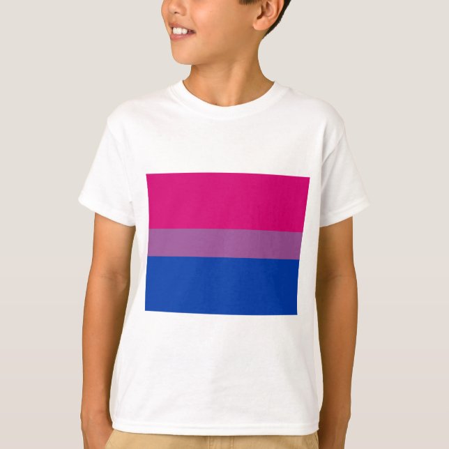 Bisexual Pride (Bi Flag) T-Shirt (Front)