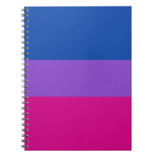 Bisexual Pride, Bold Stripes, LGBTQ PRIDE Notebook