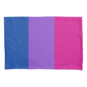 Bisexual Pride, Bold Stripes, LGBTQ PRIDE Pillowcase