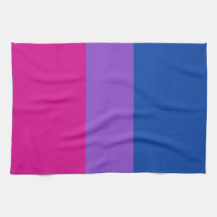 Bisexual Pride, Bold Stripes, LGBTQ PRIDE Tea Towel