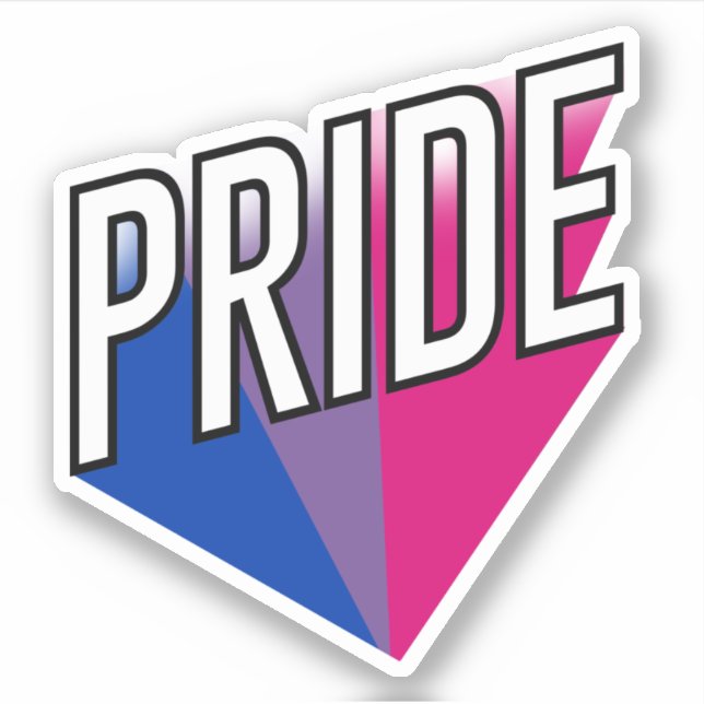 Bisexual Pride Burst (Front)
