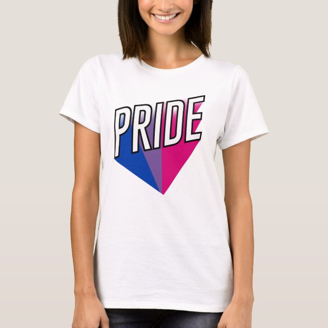 Bisexual Pride Burst T-Shirt (Front)
